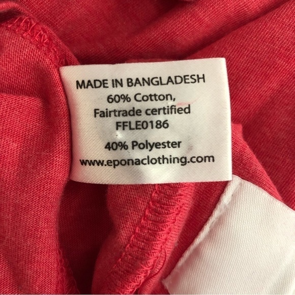 Epona Clothing London University of Ulster Graphic Top Size UK 14 EU 42 US M - Picture 5 of 9